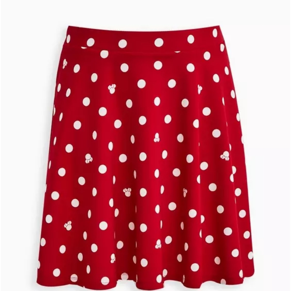 Torrid Disney Red Skirt Size 2